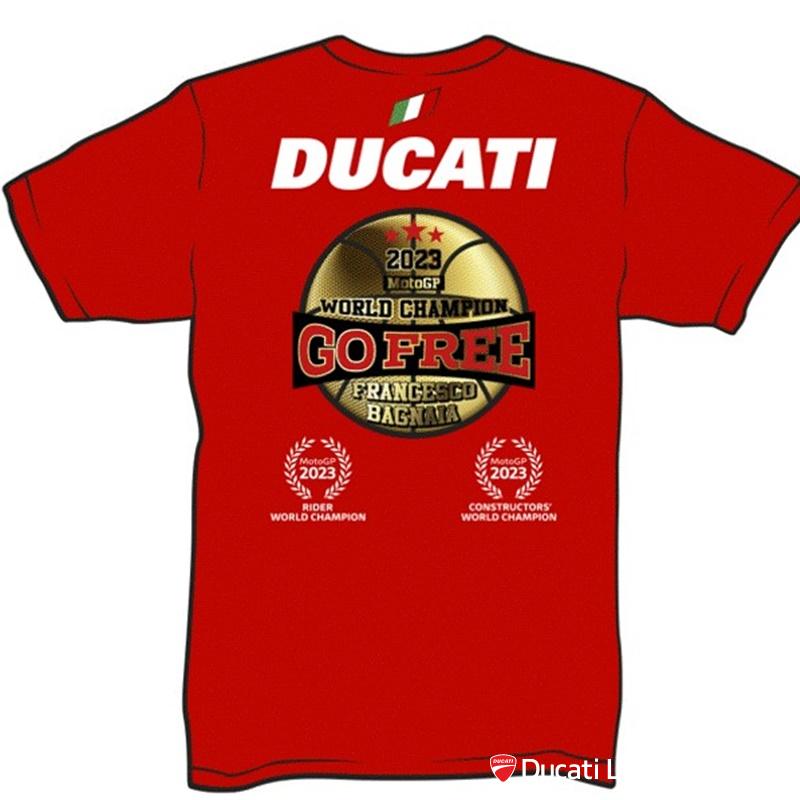 MotoGPチャンピオン記念Tシャツ発売のご案内です。 – Ducati Lifestyle